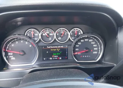 2020 Chevrolet Silverado 1500 4Wd Double Cab Standard Bed Rst из США, поврежденный, VIN 1GCRYEED9LZ347514